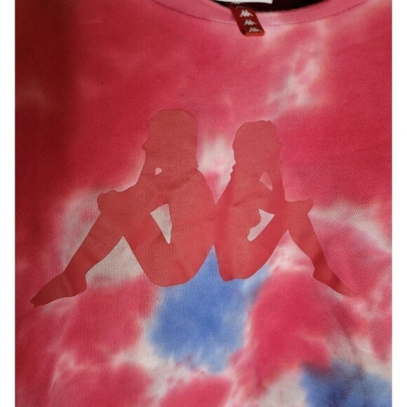 Kappa Pink Authentic Galz Tie Dye Sweatshirt - Picture 6 of 7